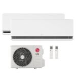Aire Acondicionado LG Multisplit DualCool Deluxe WiFi 9000 + 12000 BTU