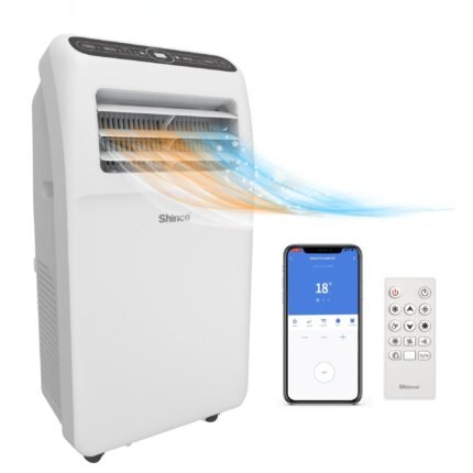 SHINCO Aire Acondicionado Portátil WiFi 12.000 BTU