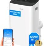 Midea Aire Acondicionado Portátil WiFi 12.000 BTU 4 en 1